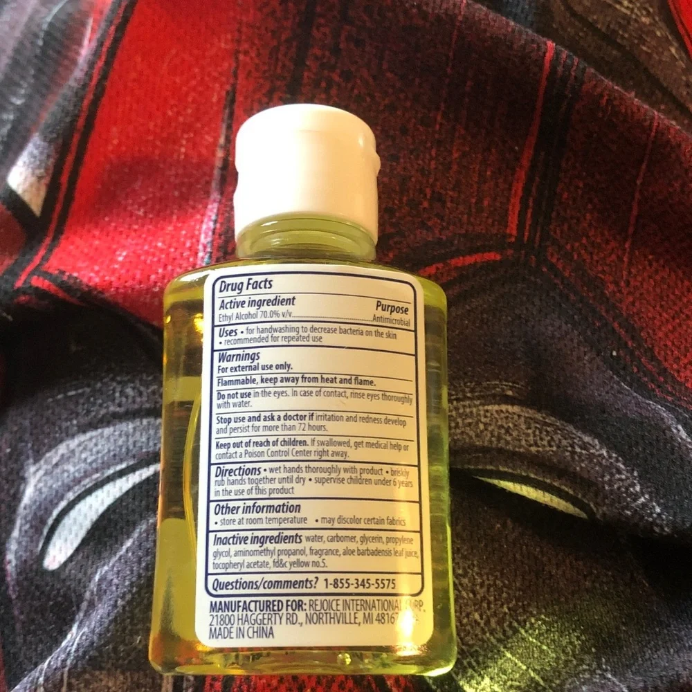 Lemon Scented Hand Sanitizer - 2 fl oz